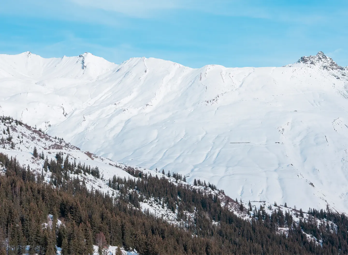 Sommet d'une montagne