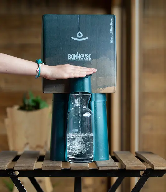 Visuel d'une machine qui distribue de l'eau Bonneval